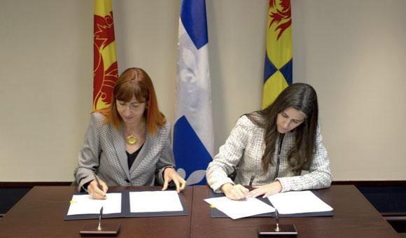 © MRIF Québec  / Mme Pascale Delcomminette et Mme Geneviève Brisson